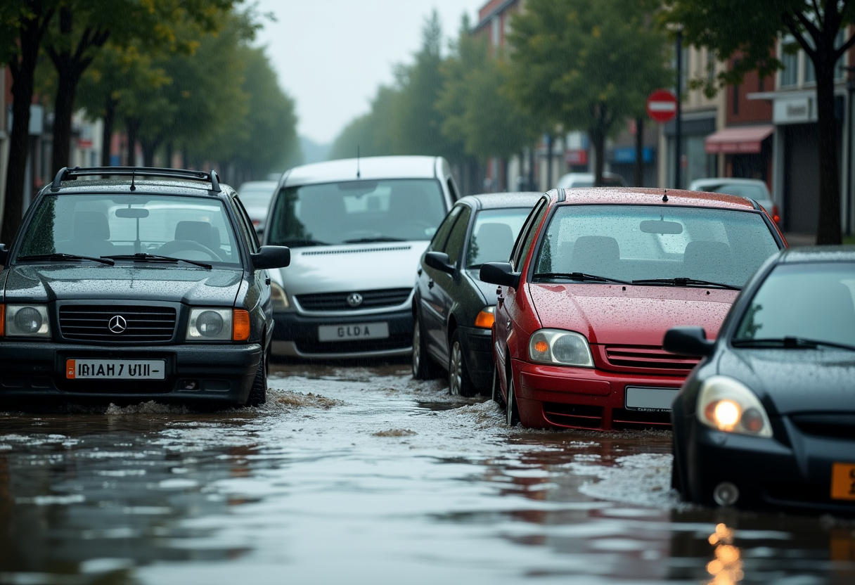 Coches e inundaciones, cómo reducir los riesgos