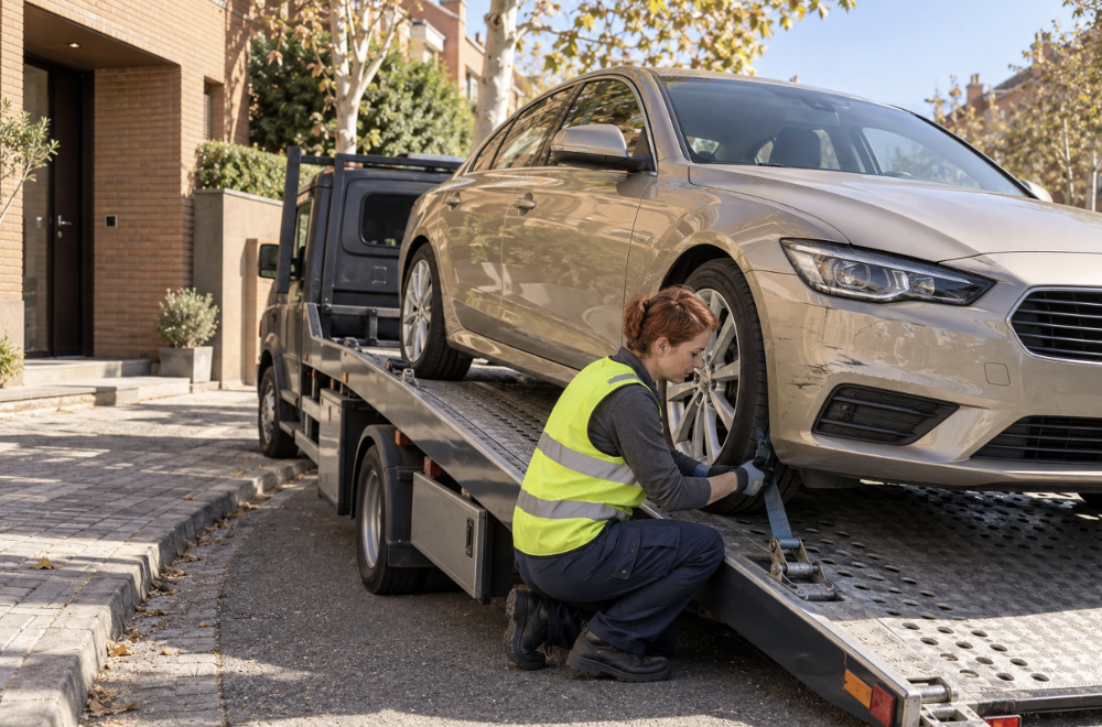 Recogida y entrega de coche a domicilio en Zaragoza para reparar un vehículo sin desplazamientos al taller.